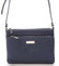 Malá módní crossbody tmavě modrá kabelka - David Jones Jakarta