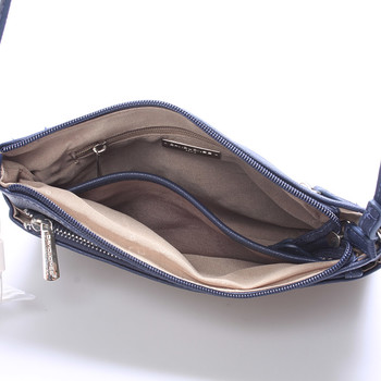Malá módní crossbody tmavě modrá kabelka - David Jones Jakarta