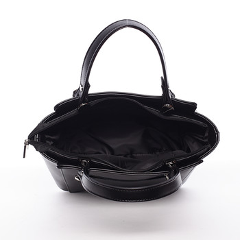 Exkluzivní dámská kabelka do ruky černá - Delami Jacintha
