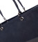 Dámská elegantní kabelka přes rameno tmavě modro šedá - Delami Patricia