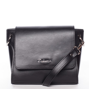 Trendy dámská crossbody kabelka černá - Delami Jasen