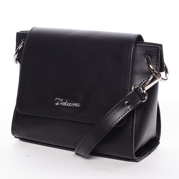 Trendy dámská crossbody kabelka černá - Delami Jasen