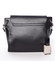 Trendy dámská crossbody kabelka černá - Delami Jasen
