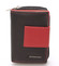 Dámská kožená peněženka černo červená - Bellugio Eurusie