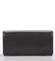 Dámská větší kožená černá peněženka - Ellini Damaris