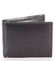 Bezpečná pánská kožená peněženka černá - Ellini Otheo