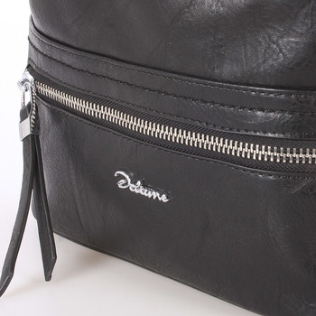 Dámská crossbody kabelka černá - Delami Francina