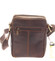 Menší hnědá pánská kožená taška - Sendi Design Merl