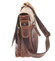 Hnědá luxusní velká kožená taška - Sendi Design Hermes
