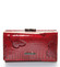 Dámská módní kožená lakovaná peněženka červená - Lorenti Bibiana
