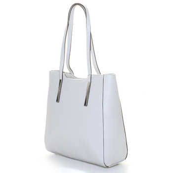 Dámská světle šedá kabelka přes rameno - David Jones Wiktoria