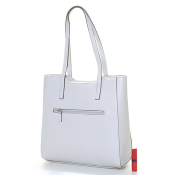 Dámská světle šedá kabelka přes rameno - David Jones Wiktoria