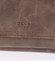 Světle hnědá elegantní crossbody kožená taška - Delami 1172