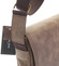 Světle hnědá elegantní crossbody kožená taška - Delami 1172