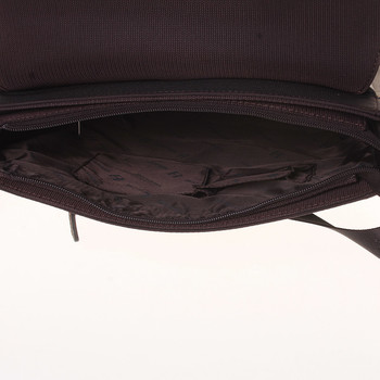 Luxusní pánská kožená taška hnědá - Hexagona 299163