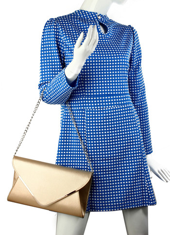 Elegantní zlaté psaníčko - LS Fashion Ilaria 