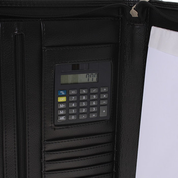 Menší černá pánská spisovka - Bellugio 0452