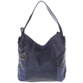 Dámská originální kabelka přes rameno tmavě modrá - MARIA C Ecaterina