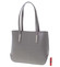 Dámská luxusní kabelka přes rameno šedá - Delami Leonela