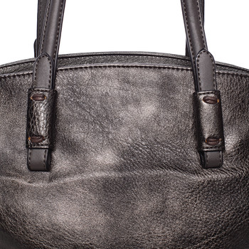 Jemná elegantní dámská stříbrná kabelka - Maria C Grete