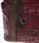Nadčasová dámská kabelka přes rameno tmavě červená - MARIA C Hagne
