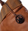 Dámská stylová kabelka přes rameno hnědá - Maria C Erytheia