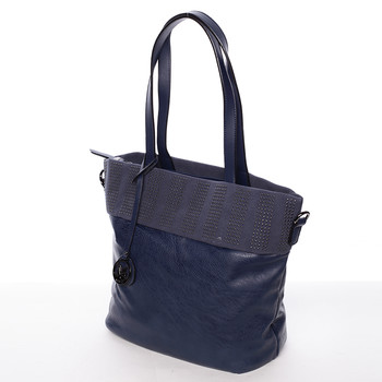 Dámská stylová kabelka přes rameno tmavě modrá - Maria C Erytheia