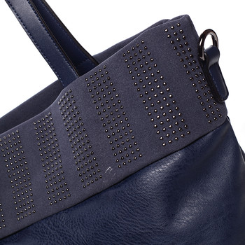 Dámská stylová kabelka přes rameno tmavě modrá - Maria C Erytheia