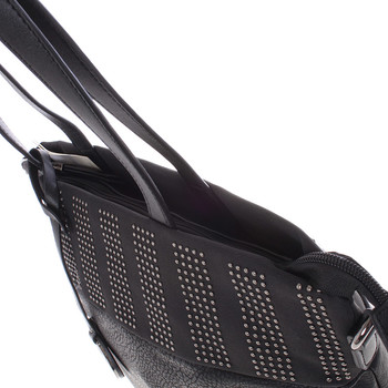 Dámská stylová kabelka přes rameno černá - Maria C Erytheia