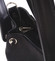 Větší dámská černá kabelka - Delami Ileana