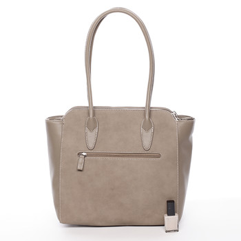 Módní khaki kabelka přes rameno - David Jones Luna