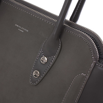 Módní šedá kabelka přes rameno - David Jones Luna