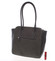 Módní šedá kabelka přes rameno - David Jones Luna