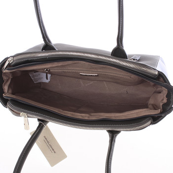 Módní šedá kabelka přes rameno - David Jones Luna