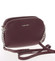 Jedinečná crossbody kabelka vínová - David Jones Isis