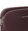 Jedinečná crossbody kabelka vínová - David Jones Isis