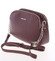 Jedinečná crossbody kabelka vínová - David Jones Isis