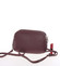 Jedinečná crossbody kabelka vínová - David Jones Isis