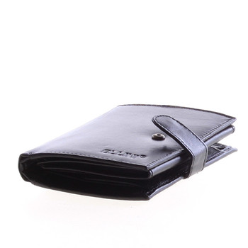 Bezpečná pánská kožená peněženka černá - Ellini Jorgan