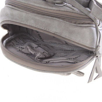 Dámský módní batůžek šedý - A Just Dreamz