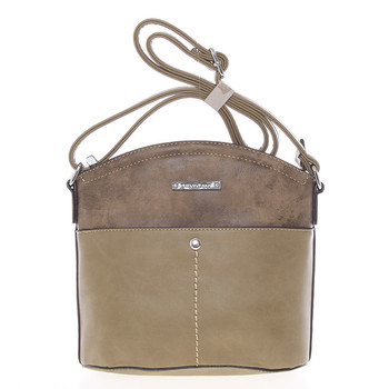 Luxusní menší khaki crossbody kabelka - Silvia Rosa Kalika