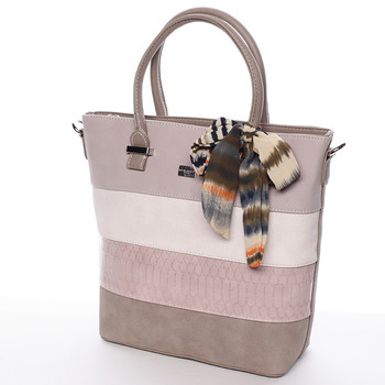 Originální růžová kabelka do ruky - David Jones Madyson