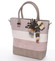 Originální růžová kabelka do ruky - David Jones Madyson