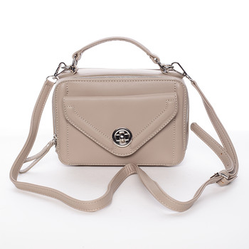 Malá atraktivní camel dámská crossbody kabelka - David Jones Lalita