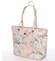 Moderní květinová kabelka přes rameno růžová - David Jones Kimora