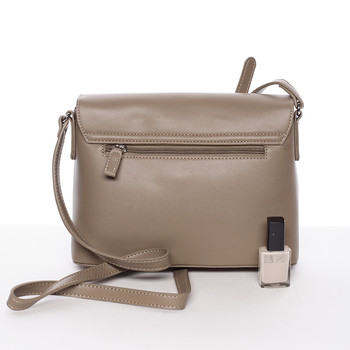 Menší módní crossbody kabelka khaki - David Jones Azalea