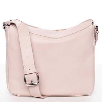 Moderní crossbody kabelka růžová - David Jones Jordyn