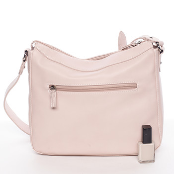 Moderní crossbody kabelka růžová - David Jones Jordyn