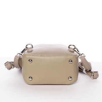 Malý dámský městský batůžek/kabelka camel - David Jones Lefteris