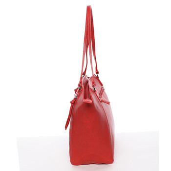 Luxusní dámská kabelka přes rameno červená - David Jones Lenore